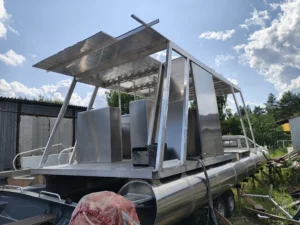 Понтонный катер 10х3